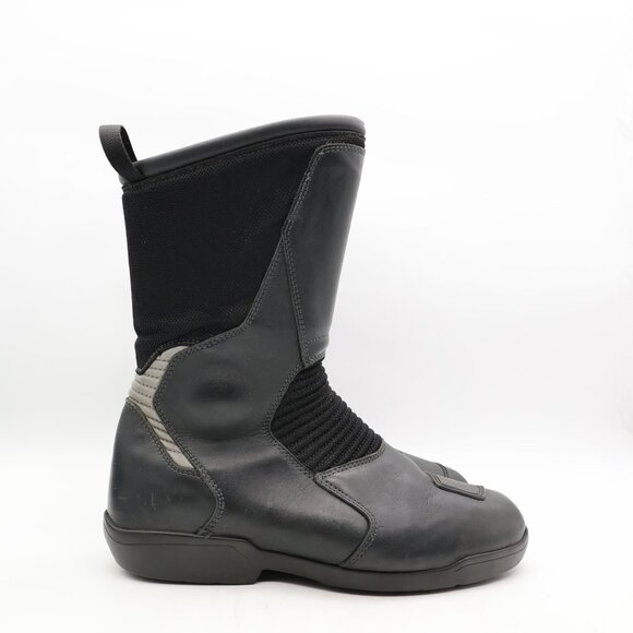 BMW Motorrad Motorcycle Riding Boots Men's Size US 9 Black Gore Tex Leather - Picture 1 of 11